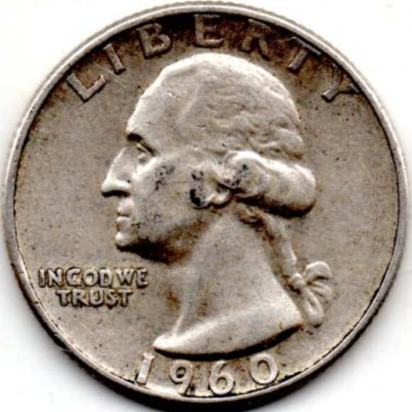 Estate Find - 1960 D Washington Quarter High Grade Condition (90% silver) - Picture 1 of 2